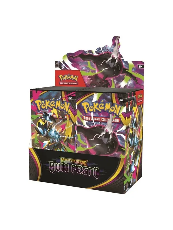 POKEMON MEGAEVOLUZIONE M5 – BUIO PESTO – BOX 36 BUSTE (IT)